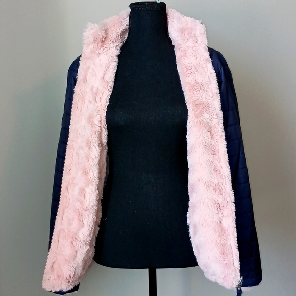 Reversible Puffer Sherpa Jacket - Picture 2 of 9